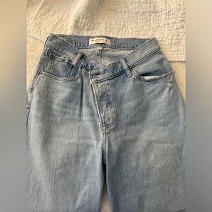 Abercrombie The Dad High Rise Curve Love Jeans size 26 2L